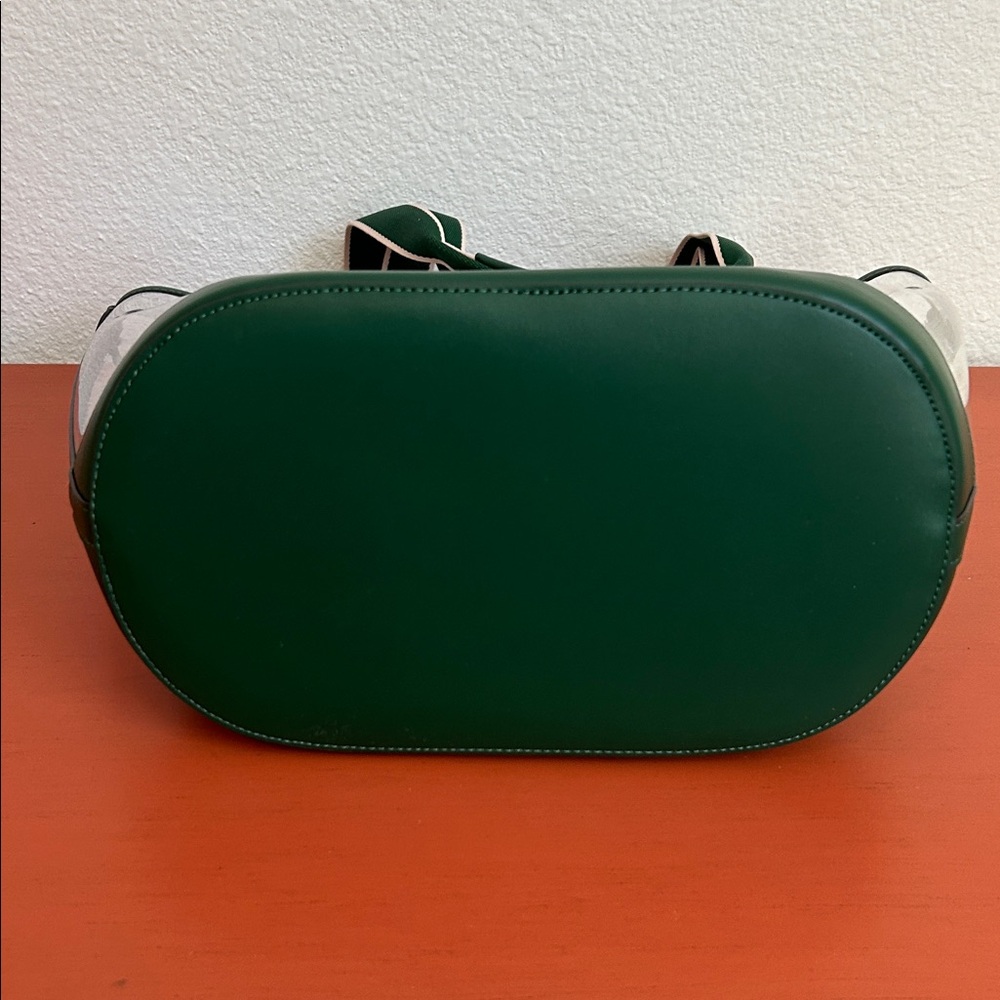 Kate Spade Transparent Tote with Green Trim and Small bag NWT - Picture 4 of 9